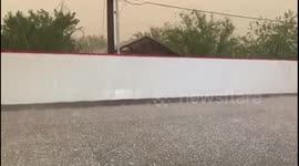 Anson Tx hailstorm