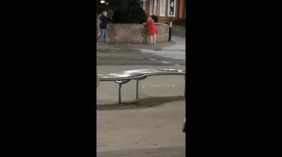 Maybe too much of the happy drinks?