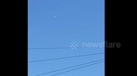 UFO Leeds Yorkshire 26/6/18 6.00 pm. Fast moving.