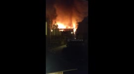 Blaze at office block/factory in Speedwell, Bristol