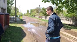 jump through the puddle