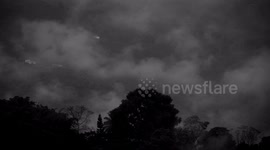 blanco y negro,nubes,montañas,colombia