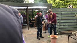 Pagan burning of The Wicker Man