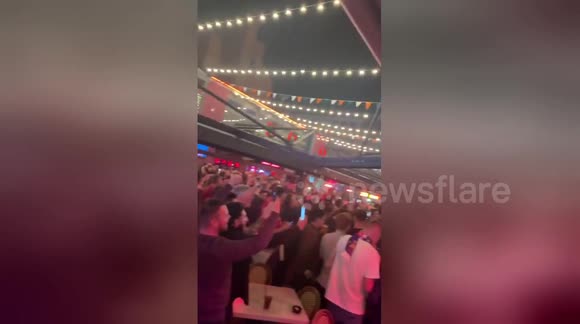 Euphoric Liverpool fans celebrate win over Barcelona