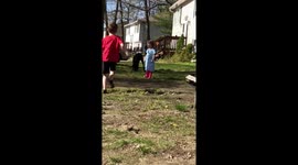 Kids being super weird outside. Must be the spring air?