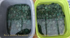 biggest hoard of Roman coins found