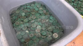 biggest hoard of Roman coins found