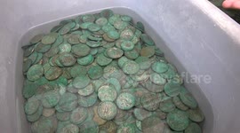 biggest hoard of Roman coins found of this kind