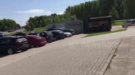 Tornado forming in front of me unexpectedly