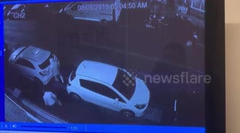 Thieves caught stealing from car