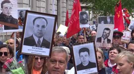 Immortal Regiment march in London 2019