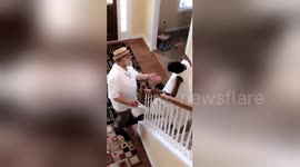 Former Motown artist serenades wife with Al Green's 'Let's stay together' on her birthday