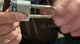 Master lock picked open