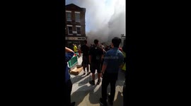 Huge blaze breaks out in heart of London