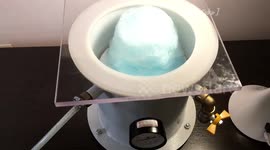 Scientist shows what happens when you put shower gel in a vacuum