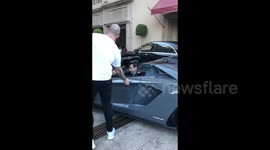 US customer yells at valet driver who took his $500,000 car for a joy ride
