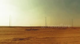 Traveling Desert Roads In Egypt ' Great Views '