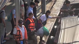 Scary Commute On Canal Ferries