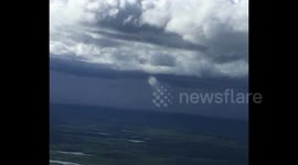 Man claims to have spotted a UFO flying over western Canada