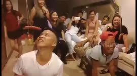 Sausage On String Party Game