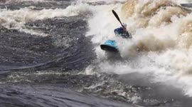 Kayak tricks and fails