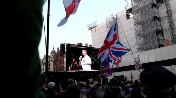 Tommy Robinson hints at his EU election candidacy