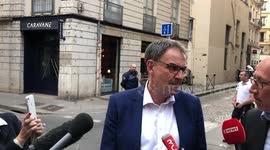 David Kimelfed's press conference on the Lyon explosion