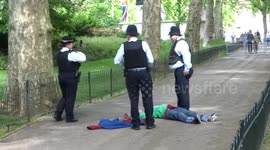 A bizarre incident of a panic attack during the Major Generals Review of Trooping the Colour on 25 May 2019