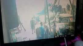 Oxygen tank explosion accident