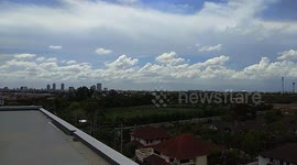 Cloudy Spring Weather in the City