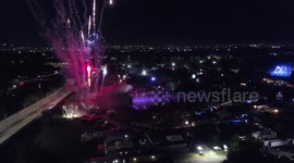 DRONES OVER NEW ORLEANS - VOODOO FEST 2018 - Tr@vis Scott & Odesz@ LIVE - FIREWORKS