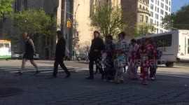 Kimono walk