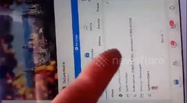 Man scrolls through Facebook using a carrot instead of his finger ... but can you tell the difference?