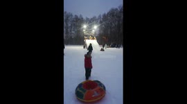 Sliding on Ice Rings