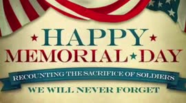 Happy Memorial Day America