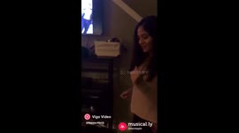 Latina dancing