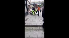 Went into town to get a trim and I see this. Abuse of power? #Plymouth https://t.co/EE4fd3qUsn