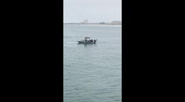 Floating dead body pulled off coast of California