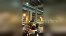 New York Festival-goers swarm out during storm at GovBall evacuation