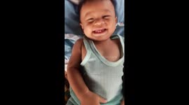 Baby named 'Order' is out-of-order when he wees on his mummy