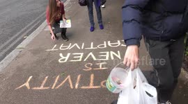 London 'Zoo Nights' Protest against drunken people