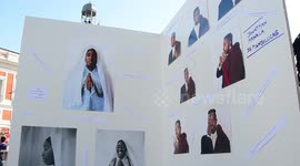 The first Anti-racist Festival in Madrid, Spain