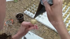 Oddly satisfying cake pop swirls