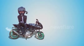 Unusual force pulling my bike, Ghost on the Road?