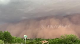 Haboob June 6, 2019 Big Spring Texas