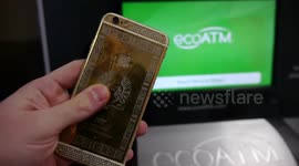 ATM for old phones determines completely destroyed iPhone is worth more than a 24K gold-plated one