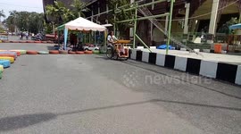 Father became his daughter's becak driver