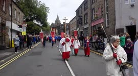 Whit Walks in Uppermill