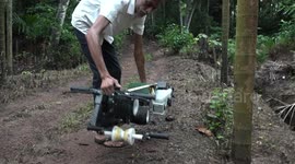 'Floor number tree please!' Genius Indian farmer transforms used motorbike into tree elevator