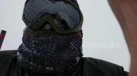 Walking in Nenthead with my wife